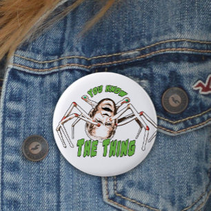 Badge Rond 5 Cm Drôle Joe Biden Halloween Vous connaissez la chose