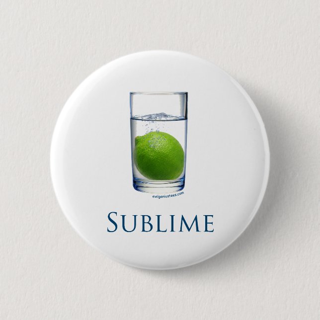 Badge Rond 5 Cm Drôle sublime (Devant)