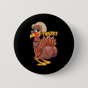 Badge Rond 5 Cm Drôle Twerky Dance mignon Amour Twerk Danser Thank