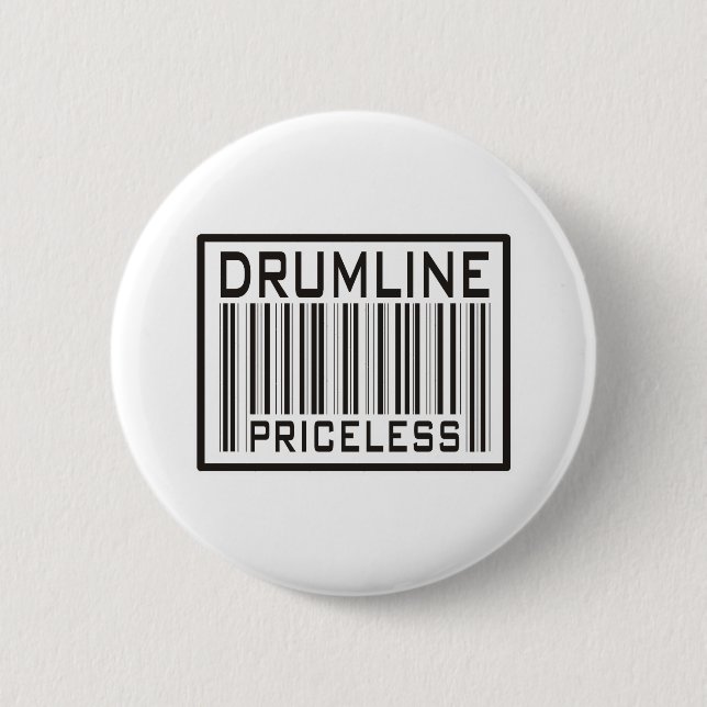 Badge Rond 5 Cm Drumline inestimable (Devant)