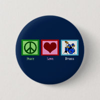 Drummer Bleu Cool de Peace Love