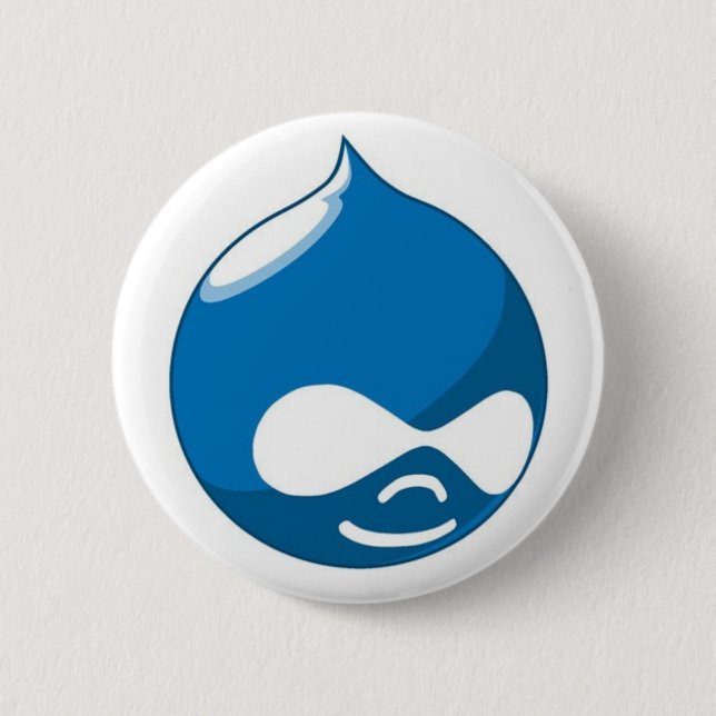 Badge Rond 5 Cm Drupal (Devant)