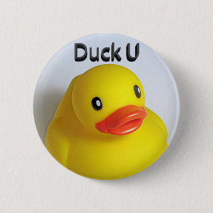 Badge Rond 5 Cm Duck U