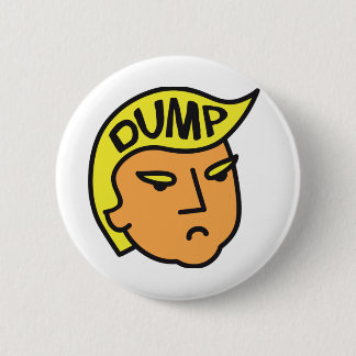 Badge Rond 5 Cm Dump Trump