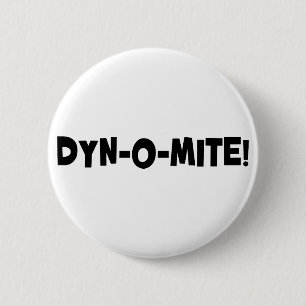 Badge Rond 5 Cm Dyne-o-acarides !