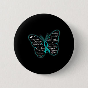 Badge Rond 5 Cm Dysautonomia Sensibilisation POTS HyperPOTS NCS Mo
