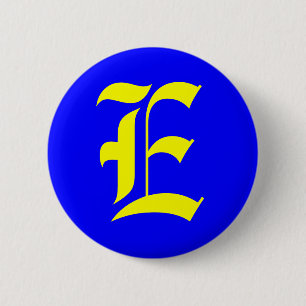 BADGE ROND 5 CM E - ANCIEN ANGLAIS