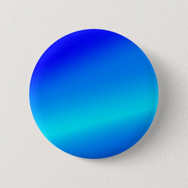 Badge Rond 5 Cm Eau claire bleu cuivre pastel abstrait (Devant)