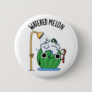 Badge Rond 5 Cm Eau Melon Funny Watermelon Pun