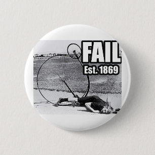 Badge Rond 5 Cm Échec épique