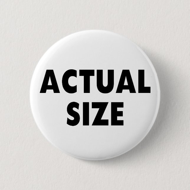 Badge Rond 5 Cm Échelle grandeur (Devant)