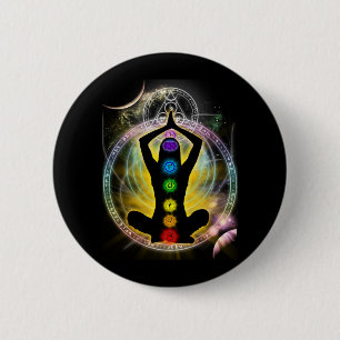 Badge Rond 5 Cm Éclairé