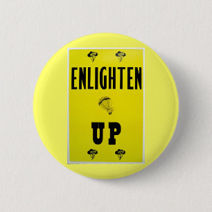 Badge Rond 5 Cm Éclairez