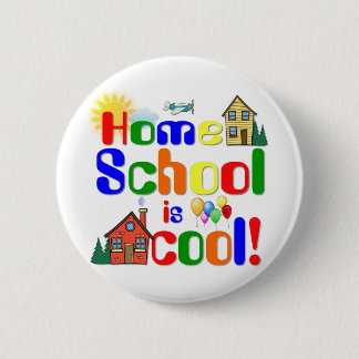 BADGE ROND 5 CM ÉCOLE D'ACCUEIL