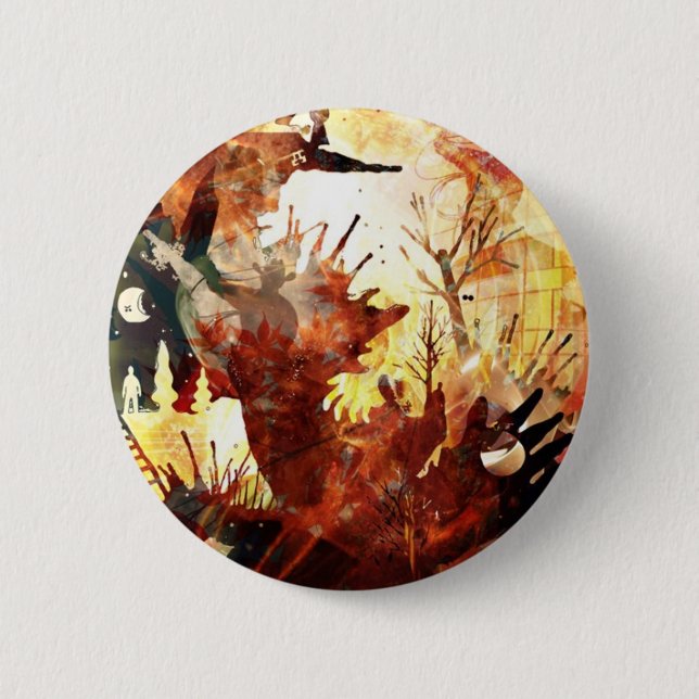 Badge Rond 5 Cm école de cinéma (Devant)