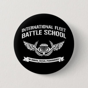 Badge Rond 5 Cm École internationale Ender de bataille de flotte