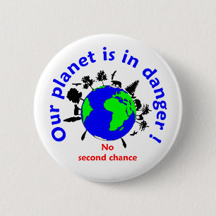 Badge Rond 5 Cm écologie