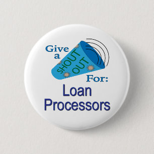 Badge Rond 5 Cm Écrire pour les processeurs de prêts