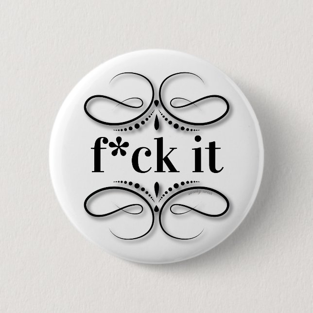 Badge Rond 5 Cm Eff It (maudissant) (Devant)