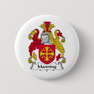 Badge Rond 5 Cm Effectif de la crête de famille
