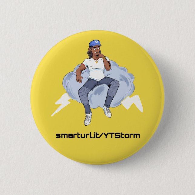 Badge Rond 5 Cm efloW de YTS (Devant)