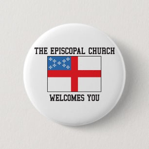 Badge Rond 5 Cm Église épiscopale