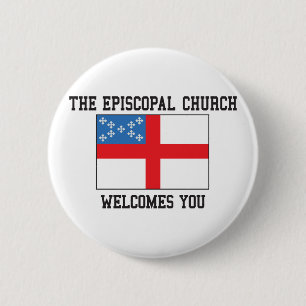 Badge Rond 5 Cm Église épiscopale