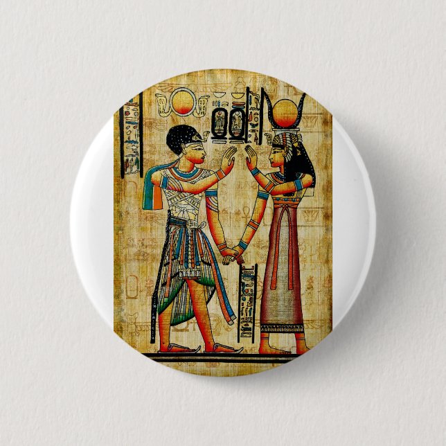 Badge Rond 5 Cm Égypte ancienne 5 (Devant)