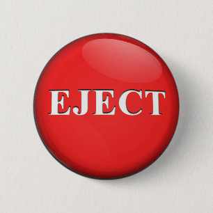 Badge Rond 5 Cm Éjectez le bouton