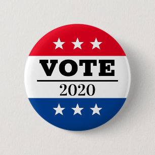 BADGE ROND 5 CM ÉLECTION 2020