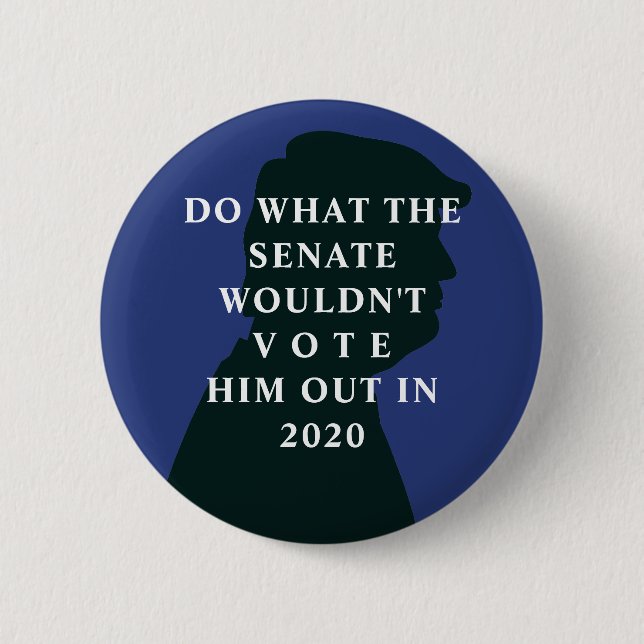 Badge Rond 5 Cm Élection 2020 contre Trump (Devant)