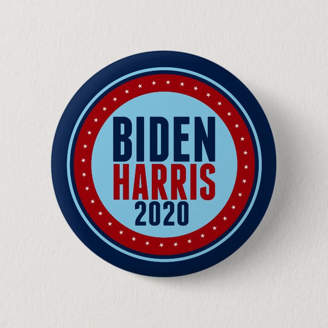 Badge Rond 5 Cm Élection de Biden Harris 2020 (Devant)