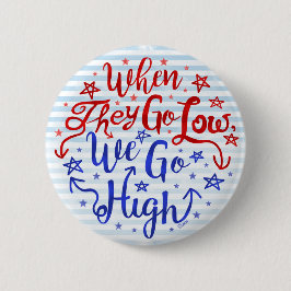 Badge Rond 5 Cm Élection de Hillary Clinton ils passent à 0 nous