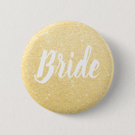 Badge Rond 5 Cm Élégant et moderne mariage de mariée à parties sci
