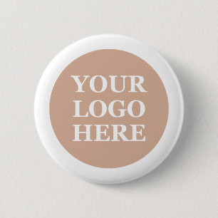BADGE ROND 5 CM ÉLÉGANT, MODERNE ET PERSONNALISABLE