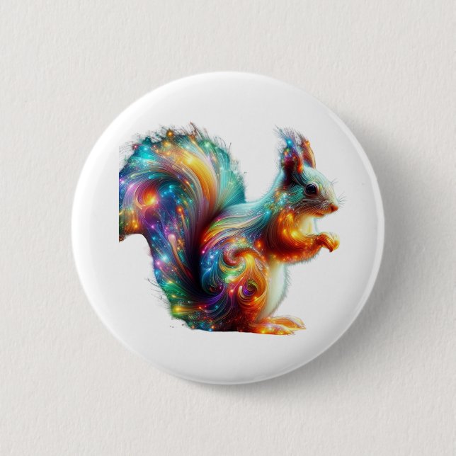 Badge Rond 5 Cm Elégant Swan - Grâce et beauté (Devant)
