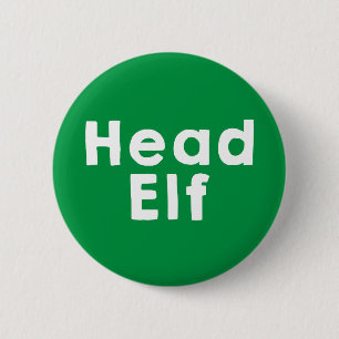 Badge Rond 5 Cm Elf principal