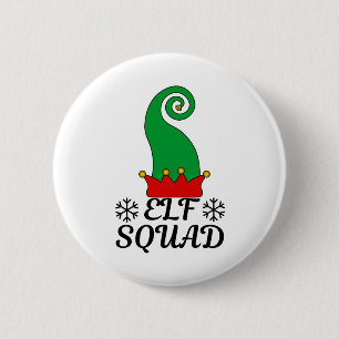 Badge Rond 5 Cm Elf Squad