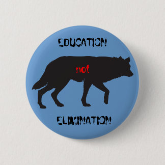 Badge Rond 5 Cm Élimination d'éducation pas