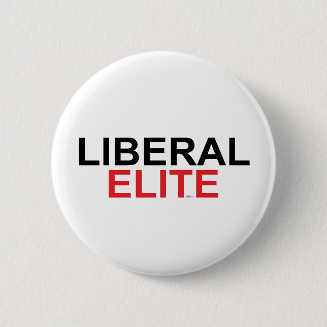Badge Rond 5 Cm Élite libérale (Devant)