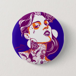 BADGE ROND 5 CM ELLE L'IMAGE