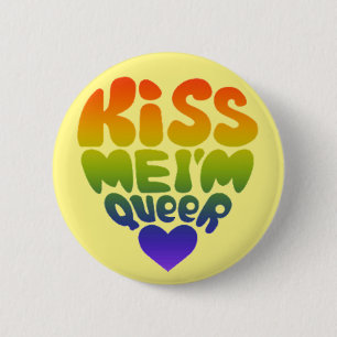 Badge Rond 5 Cm embrasse-moi