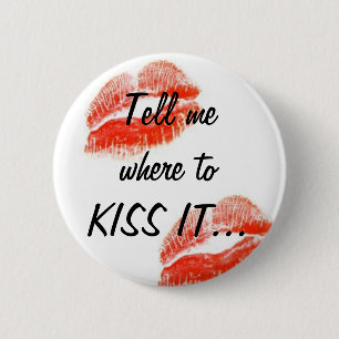 BADGE ROND 5 CM EMBRASSEZ-LE…