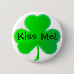 Badge Rond 5 Cm Embrassez-moi ! Bouton