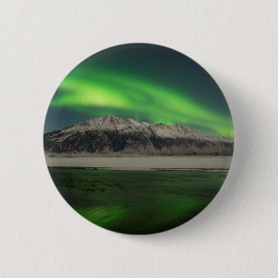Badge Rond 5 Cm Emerald Aurora