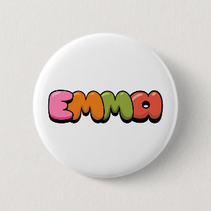 Badge Rond 5 Cm Emma