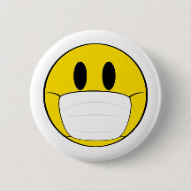 Emoji avec masque illustré