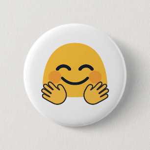 Badge Rond 5 Cm Emoji en prise