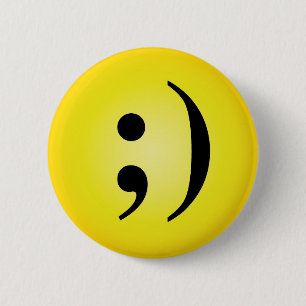 Badge Rond 5 Cm Émoticône