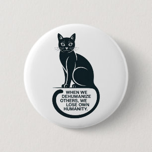 Badge Rond 5 Cm Empathy Matters: Dehumanization Awareness